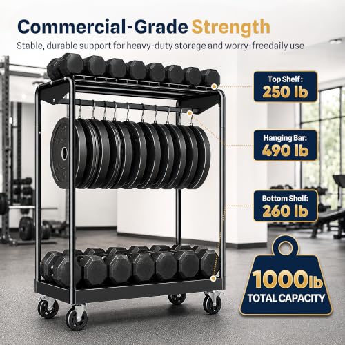 HOKEEPER Clothes Rack Load 1000LBS Commercial Clothing Rack Heavy Duty - size: 20"D*47.2"W*70.5"H