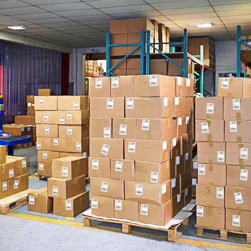 LLIKED 7,500 4"x 6" Direct Thermal Shipping Labels with 250 Labels/Roll - size: 30 Rolls