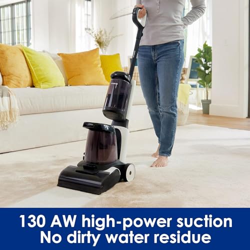 Tineco CARPET ONE Smart Carpet Cleaner Machine, Lightweight Carpet Shampooer and Portable Upholstery Cleaner with LED Display, Pet Carpet Cleaner with Spot Cleaner