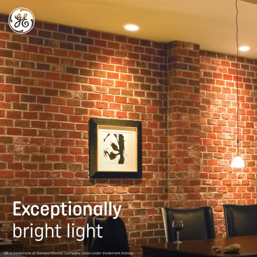 GE Ultra Bright LED Recessed Downlight Fixture, RS6 Indoor Floodlight, 6-Inch, Multiple Color Temperatures, 150 Watt Replacement (4 Pack) - style: 2200 Lumens