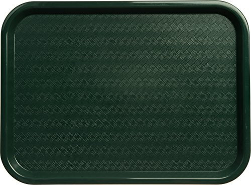 Carlisle Cafe Tray, Fast Food Restaurant Tray, 12 x 16, 1 Ct, Forest Green