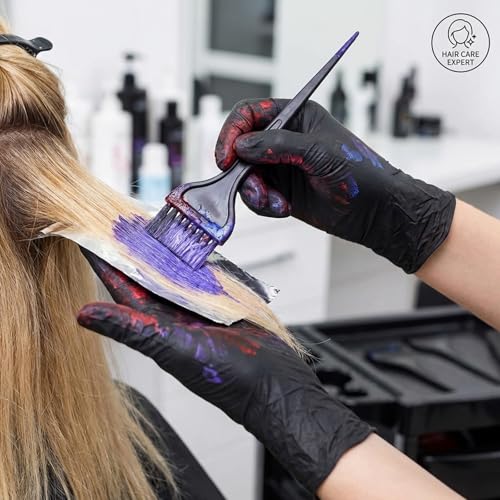 Disposable Nitrile Gloves, Chemical Resistant, Powder and Latex Free, Food Safe, Black Heavy Duty Gloves, 6 Mil, 1000 Count, Small - size: Small, style: Black 6mil Box of 1000