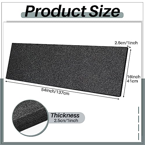 Ramede 54 X 16 X 1 Inch Polyethylene Foam Sheet for Gun Case - size: 54 x 16 x 1 Inch