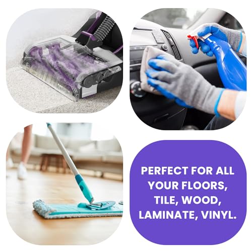 LAVENDER Multi Purpose Cleaner & Deodorant - MADE IN USA - Concentrate Lavender cleaner - Strong Odor Floor Cleaner - Floor Cleaner Odor eliminator 128oz