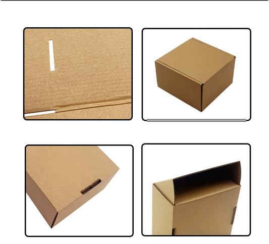 11x8x4 inch Shipping Box Pack of 20, Brown Corrugated Cardboard Mailer Box - size: 11x8x4 -20 Pack