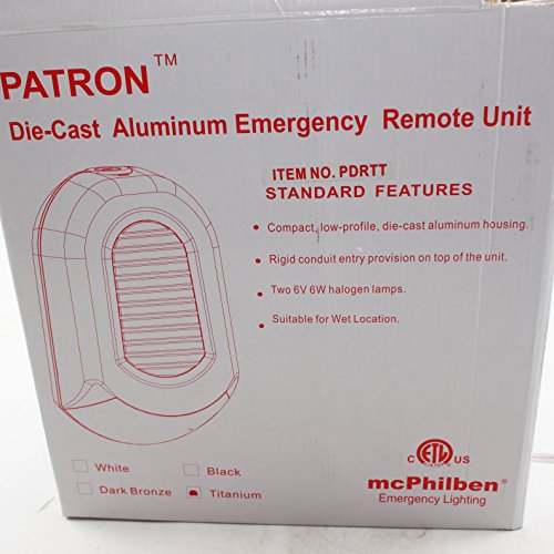 Die-Cast Aluminum Emergency Remote Unit Titanium