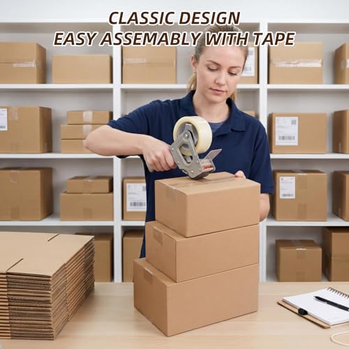 ZBEIVAN Shipping Boxes Mailers Assorted Sizes 10x7x5, 9x6x4, 8x6x4 inches Corrugated Cardboard Small Packing Kraft Moving Mailing Box, Pack of 30 - size: 10X7X5&9X6X4&8X6X4 inch