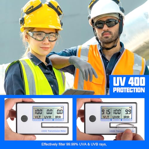 OXG Anti Fog Safety Glasses with Foam Gasket, ANSI Z87.1 Protective Eyewear - color: 1p-orange