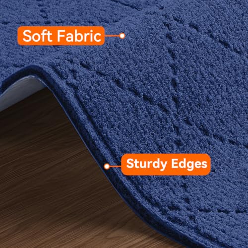Stair Treads for Wooden Steps 15 PCS, Non Slip Stair Rugs Blue - color: Blue
