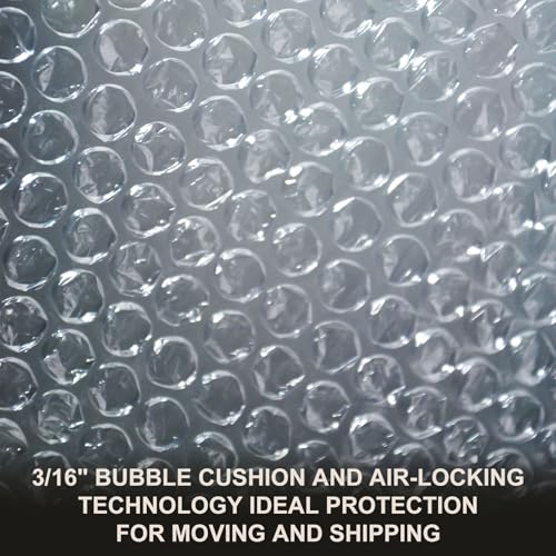 Bubble Cushioning Wrap Rolls-2 Pack 12 Inch x 36 ft- Bubble Wrap - size: 2Roll-12*36 inch