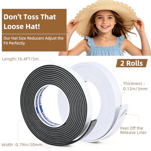 ZOMPAGO Single Sided Foam Weather Stripping Tape Black,2 Roll 1.18in X16FT - color: Black, size: 2 Rolls1.18in X16.4FT