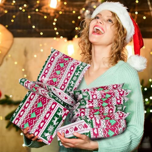 Fuxury Christmas Poly Mailers 14.5x19" 50 Pcs,Shipping Bags for Clothes - color: Christmas Tree Elk, size: 14.5x19" 50pcs