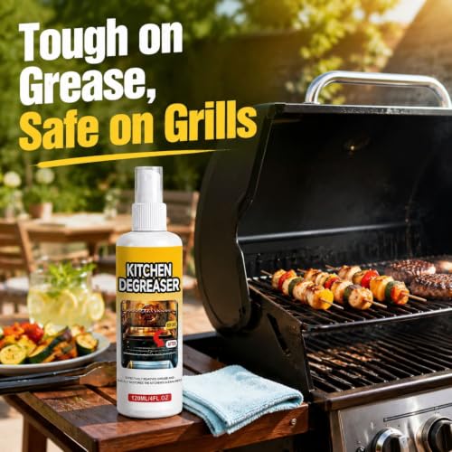2PCS Spray Grill Cleaner,Kitchen Degreaser Spray For Grill & Oven