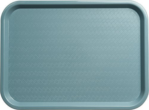 Carlisle FoodService Products Café Cafeteria Tray, Fast Food Tray for Restaurant or Commercial Use, 12" x 16", 24 Count, Slate Blue - color: Slate Blue, size: 12" x 16"