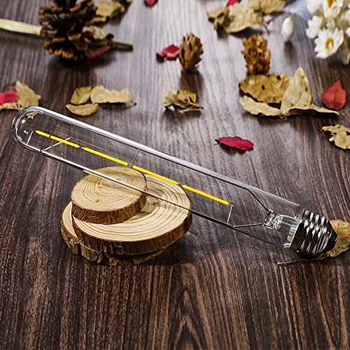 T10 Tubular Bulbs 40 Watt E26 Dimmable Led Light Bulbs 4000K Daylight - color: 8.9 Inch-4000k Daylight-4w(clear Glass)