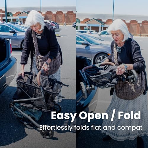 Strolee Stability Shopping Cart On Premium Wheels – Lightweight Aluminum Frame – Removable Shopping Bag with Carry Strap & Lower Grocery Storage 75Lbs Storage Capacity (Black)