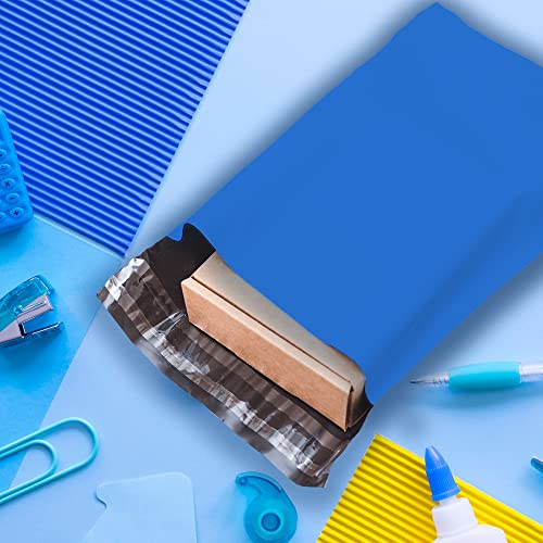 Yens Blue Poly Mailers 14.5x19 100 Pack Self-Seal Shipping Envelopes M7 - color: Blue, size: 14.5x19