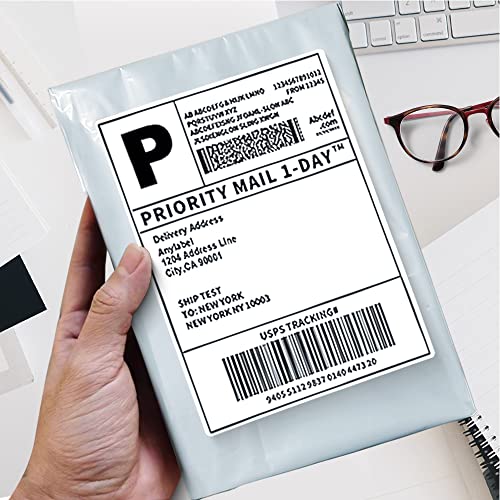 POLYSELLS 6x9 White Poly Mailers 6000 Pack Self Seal Small Shipping Bags - size: 6"x9" 6000 PCS