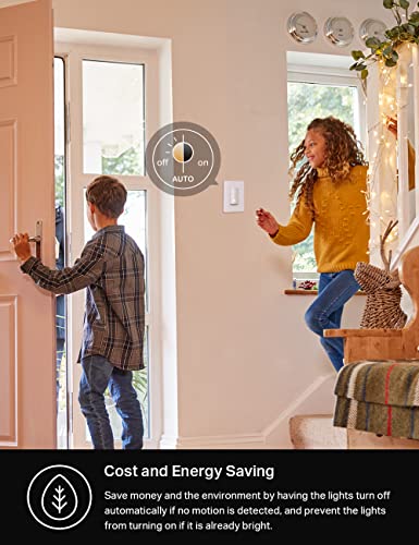 Kasa Smart Wi-Fi Motion Sensor Switch KS200M, Single Pole - size: 1-Pack, style: Motion Sensor