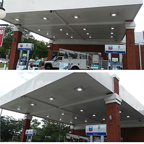 OSTEK LED Canopy Light 150W Gas Station Carport Ceiling Light 5700K