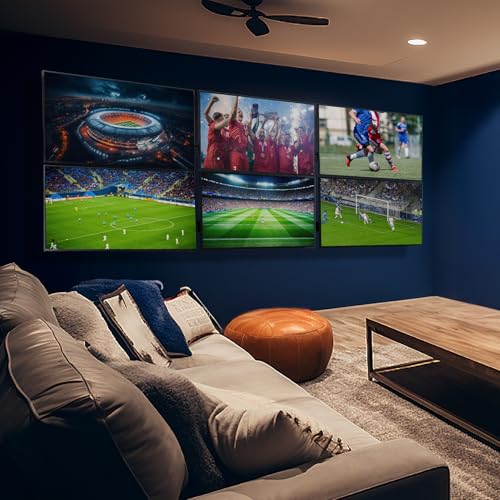 VIVO Black Pop-Out 2x3 Video Wall Mount for 37-65 in TVs, MOUNT-VW65-6 - size: 37" to 65" TVs, style: 2x3 mount