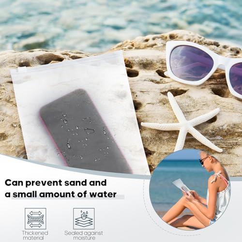 10x13 Inch Plastic Clothing Shipping Bags Frosted 100Pcs No Vent Holes - size: 100Pcs-10x13 Inch(Medium)