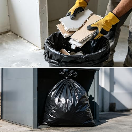 45 Gallon Contractor Bags Heavy Duty, Contractor Garbage Bags