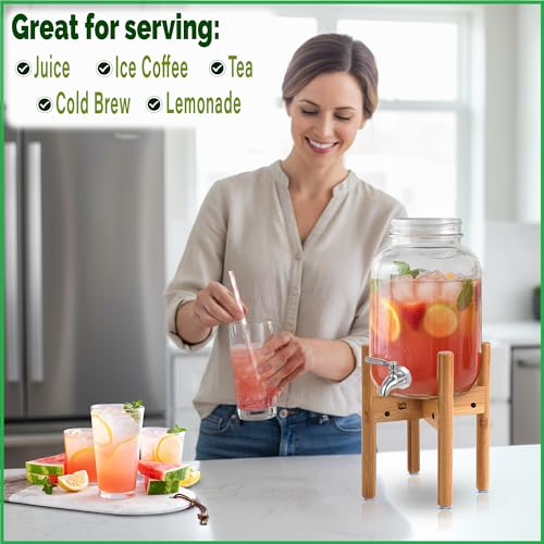 ZPirates Drink Dispenser Stand - Adjustable, Medium