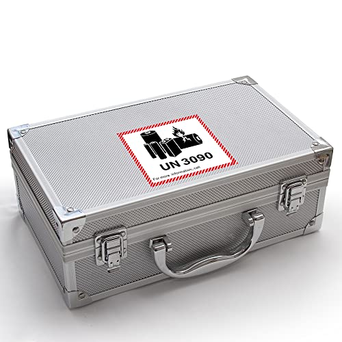 HYBSK 50PCS 4.7" x 4.3" Lithium Ion Battery Transport Caution Warning Labels for Shipping (UN3090) - size: UN3090