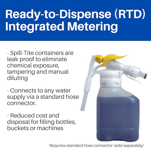Diversey Alpha-HP Disinfectant Cleaner, RTD, 5 L - size: 169.07 Fl Oz (Pack of 1)