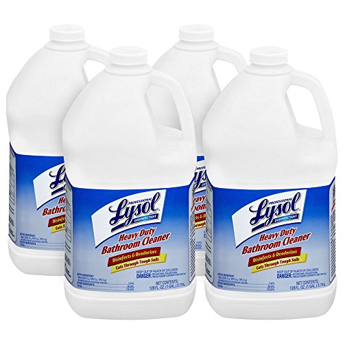 Lysol - 94201 Professional Heavy Duty Bathroom Cleaner Concentrate, 4gal (4X1gal)