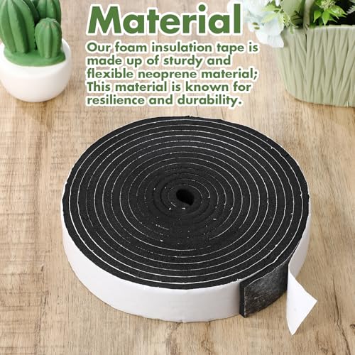 Nuanchu Foam Seal Tape Stripping - size: 1-1/2in Wide X 1/4in Thick X 16.5ft