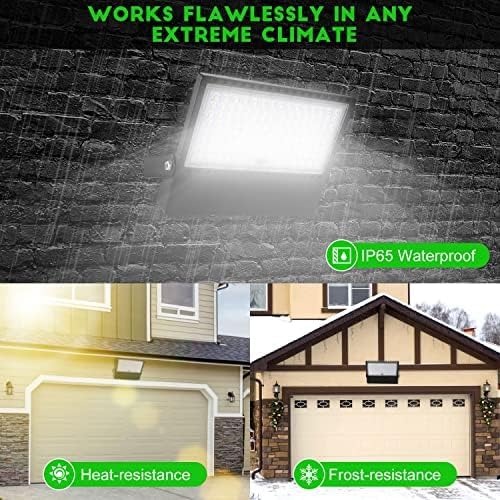 Juyace 3 Pack 36000Lm 240W Led Stadium Outdoor Flood Light Area Lighting - size: 240W - 3 Pack