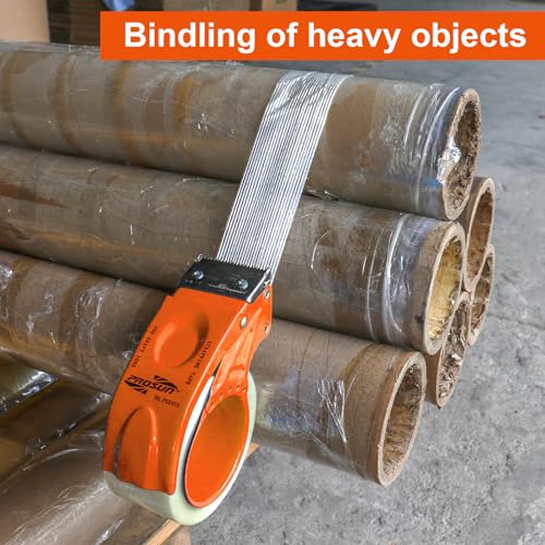 BOMEI PACK Mono Filament Tape,Strapping Tape,Fiberglass Filament Tape Transparent Reinforced Heavy Duty Packing Strips for Shipping Sealing Binding Fixing 3 Pack 2 inch x 55 Yards - size: 2 inch x 55 yards