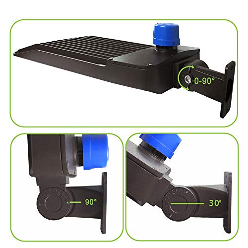 ledmo 300W LED Parking Lot Lights, 36000LM Commercial Dusk-to-Dawn Light - size: Big/300/Wall Mount