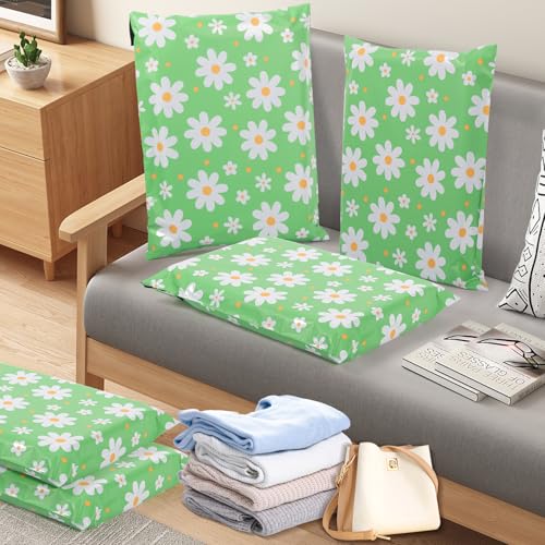 Oududianzi Poly Mailers 10x13, 50PCS Waterproof Shipping Bags, Self-Sealing Mailers Poly Bags, Mailing Envelopes Bulk, Packaging Bags for Small Bussiness - color: Big Daisy, size: 10x13 - 50Pack