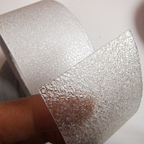 2" x 16' Roll Rubberized Anti Slip Safety Tape Non Skid Stair Step Grip Boat (Transparent) - color: Transparent