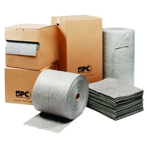 Brady SPC MRO50 30"x 30" Premium Heavy Weight Multi-Purpose Absorbent Pads with Strong, Low Linting Fine Fiber Cover - 50 ct