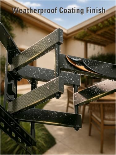 Mounting Dream Outdoor TV Mount Weatherproof TV Wall Mount for 42-86" TVs - size: For 42"-86" TV, 16" Studs