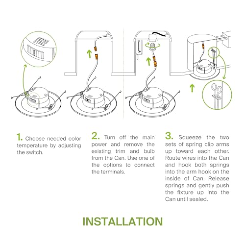 ASD 6 Pack Black Retrofit LED Recessed Lighting 6 Inch - 12W 2700K-5000K 1009LM Can Lights for Ceiling 6 Inch, Dimmable Black Recessed Lights, Baffle Trim Wet Rated Wafer Lights, UL - color: Black Baffle, size: 6 Pack