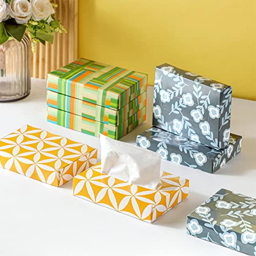 Yinder 24 Pcs Small Tissue Cube Box 960 Sheets for Classroom, Simple - style: Simple