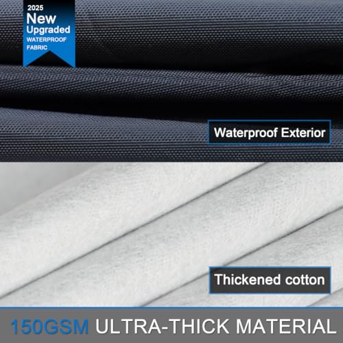 Colorado Truck Cover Custom Fit 2003-2026 Extended/Crew Cab SB (5'-6.1', No fit ZR2) with Door Zipper, Full Exterior Pickup Truck Cover Waterproof All Weather, Wind Dust Sun and UV Protector.