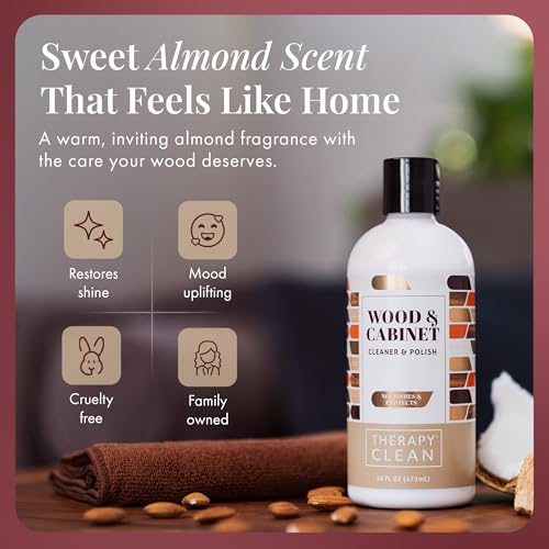 Therapy Wood Cleaner and Polish - Cabinet & Table Restorer (2-Pack) - style: Wood Polish (Pack of 2)
