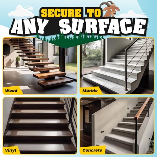 16 Pack Clear Stair Treads for Wooden Steps Indoor – 24"x4" Invisible Stair Treads Non Slip | Transparent Self-Adhesive Anti Slip Tape for Kids, Seniors & Pets | Includes Rubber Roller - size: 24" x 4"