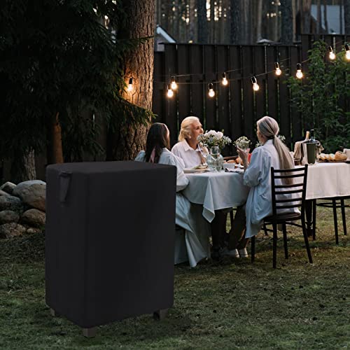 Prep Table Cover for Keter Unity Outdoor Kitchen Portable Bar Cart, Waterproof Patio BBQ Grill Cart Cover, for Outdoor Pizza Oven Table Stand - 32 x 24 x 32 Inch - size: 32" x 24" x 32"