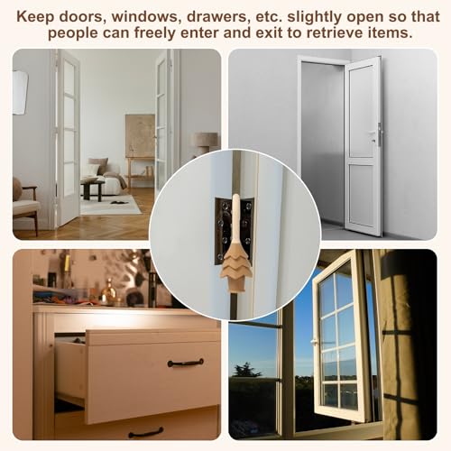 uxcell 4 Pcs Silicone Door Pinch Guard, Hanging Finger Pinch Guard, Brown - color: Brown