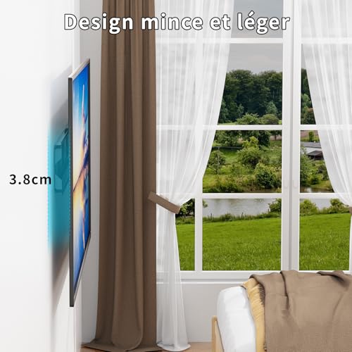 TV Wall Mount Low Profile Tilt Wall Mount - size: 42"-70" Tv Tilt