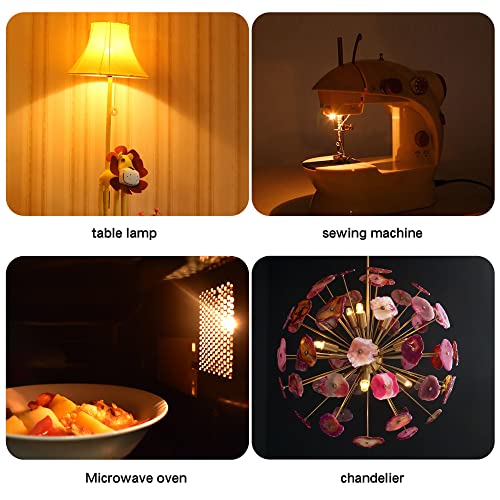 Dimmable E12 LED Candelabra Bulbs 40W Equivalent 2200K Warm White 2 Pack
