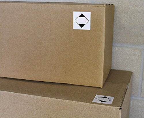 Shipping Labels Transport Stickers Limited Quantity of Dangerous Goods Black Diamond Label, 2"x2", 300 Per Roll - size: 2x2 inch