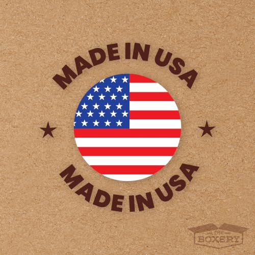 The Boxery 5"x5"x3" Corrugated Cardboard Boxes 50-Pack - size: 5 x 5 x 3"